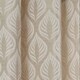 image 1 of Serene Lined Eyelet Curtains 116cm x 183cm Natural Brown | Natural