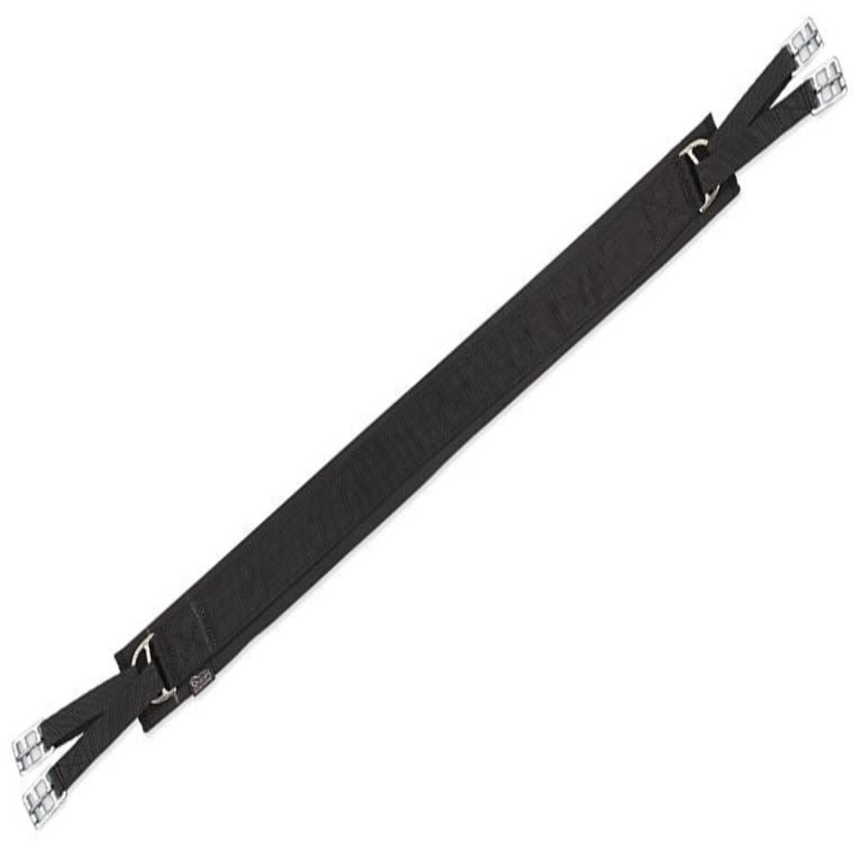 image 1 of Shires Humane Cushion Web Girth Brown | Size: 54 Inch
Colour: Brown