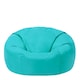 image 4 of icon Classic Indoor Outdoor Bean Bag Aqua Blue Bean Bag Chair Blue | Blue