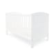 image 1 of Coleby Classic Cot Bed - Convertible Cot, Birth to 4 Years, Adjustable Base & Teething Rails (White)