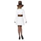 image 2 of Miss Snowman Christmas Fancy Dress Costume Ladies Small - UK 8-10 | White | 8