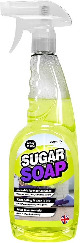 image 1 of 1 x Sugar Soap Spray Ready To Use 750ml Multi-Surface Cleaner