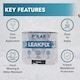 image 2 of Polar Leakseal Waterproof Roof Sealant Paint Instant Leaks Cracks Repair | White | White | 2.5 litre