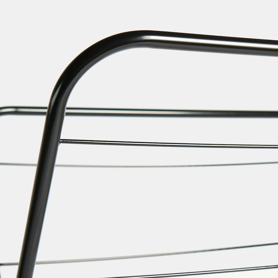 image 1 of OHS 3 Tier Clothes Dryer Airer Foldable Clothing Rack Washing Line Drying Horse 15m