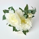 image 3 of Homescapes Cream Artificial Peonies in Decorative Cream Pot, 48 cm Tall