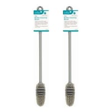Ashley Bottle Brushes - 33cm - Grey Grey