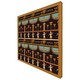 image 4 of Orange & black hieroglyphs (Picture Frame) Black | XL