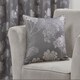 image 2 of English Garden Cushion Cover Grey Grey | Grey