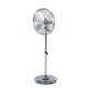 image 7 of Oypla Electrical 16" Inch 40cm Chrome Metal Pedestal 3 Speed Stand Fan Cooling