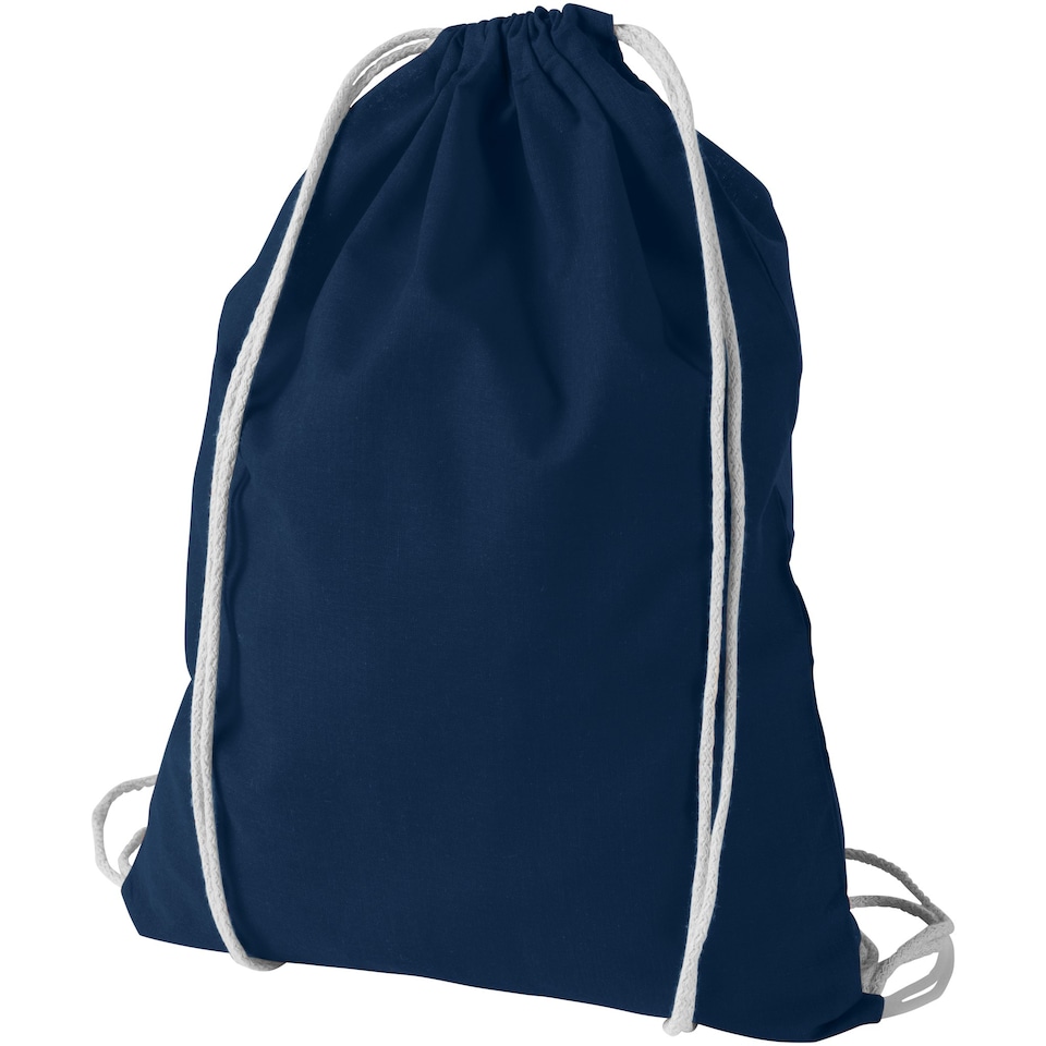 image 1 of Bullet Oregon Cotton Premium Rucksack - Navy - 44 x 32 cm