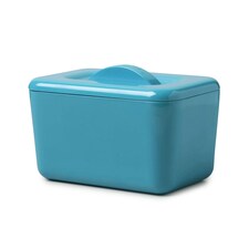Zeal Melamine Insulated Butter Dish with Lid Blue | Aqua