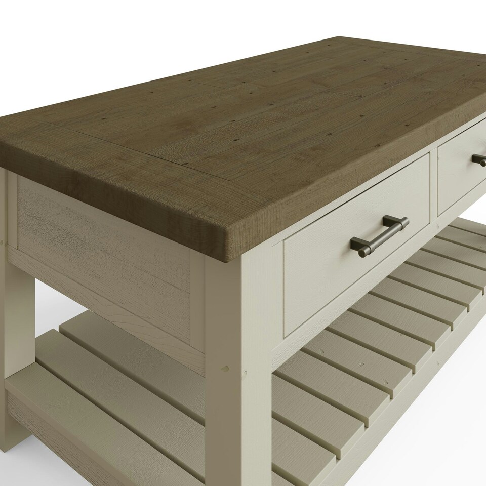 image 1 of Purbeck Truffle 2 Drawer Coffee Table N/A