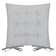 image 4 of Yard Hayle Striped Cotton 2 Pack Seat Pads