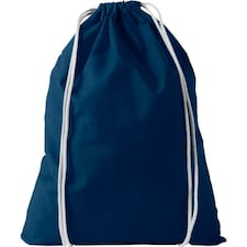 Bullet Oregon Cotton Premium Rucksack - Navy - 44 x 32 cm
