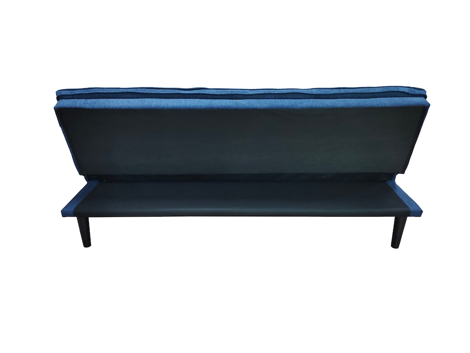 image 1 of The Fermo 2 Seater Sofa Bed in Grey, Silver or Navy | Blue | One Size