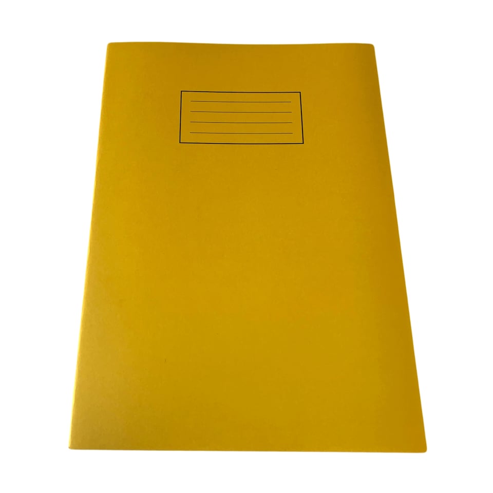 image 1 of Janrax A4 Yellow 80 Pages Feint and Ruled Exercise Book