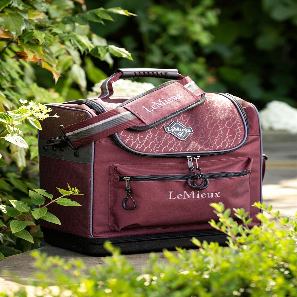 image 1 of LeMieux Elite Pro Grooming Bag Red | One Size
