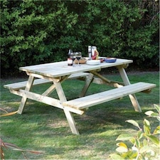 Deluxe Picnic Garden Table (4ft x 5ft)