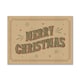 image 2 of Merry Christmas Tartan Kraft Rectangular Gift Box - Pack of 3