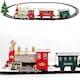 image 5 of 13-Piece Classic Toy Train Set for Kids With Light Smoke Realistic Sounds & 11ft Track Perfect for Christmas Display & Year Round Play
