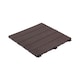 image 5 of Cosmo Garden Patio Cosmopolitan Decking Tiles - Brown | Brown | Pack of 1