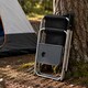 image 3 of Folding Lightweight Outdoor Portable Directors Camping Chair | Black
