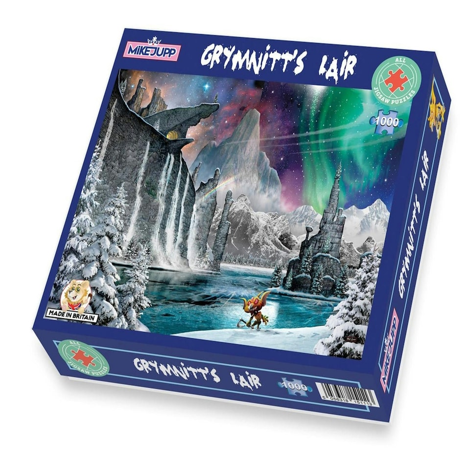 image 1 of Mike Jupp Grymnitts Lair 1000 Piece Jigsaw Puzzle