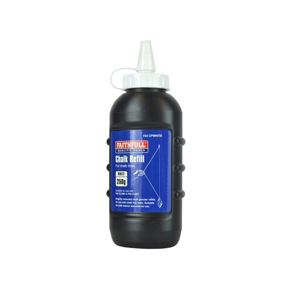 image 1 of Faithfull Chalk Powder White 250G