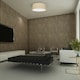 image 2 of Milagro Ceiling Lamp Marshall White / Rattan 2XE27 40cm
