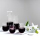 image 6 of Argon Tableware Brocca Glass Carafes with Silicone Lids - 1.2 Litre - Pack of 2