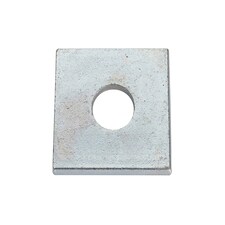 Unifix Square Plate Round Hole Washers BZP M8 x 40 x 5.0