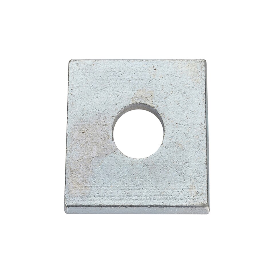 Unifix Square Plate Round Hole Washers BZP M8 x 40 x 5.0