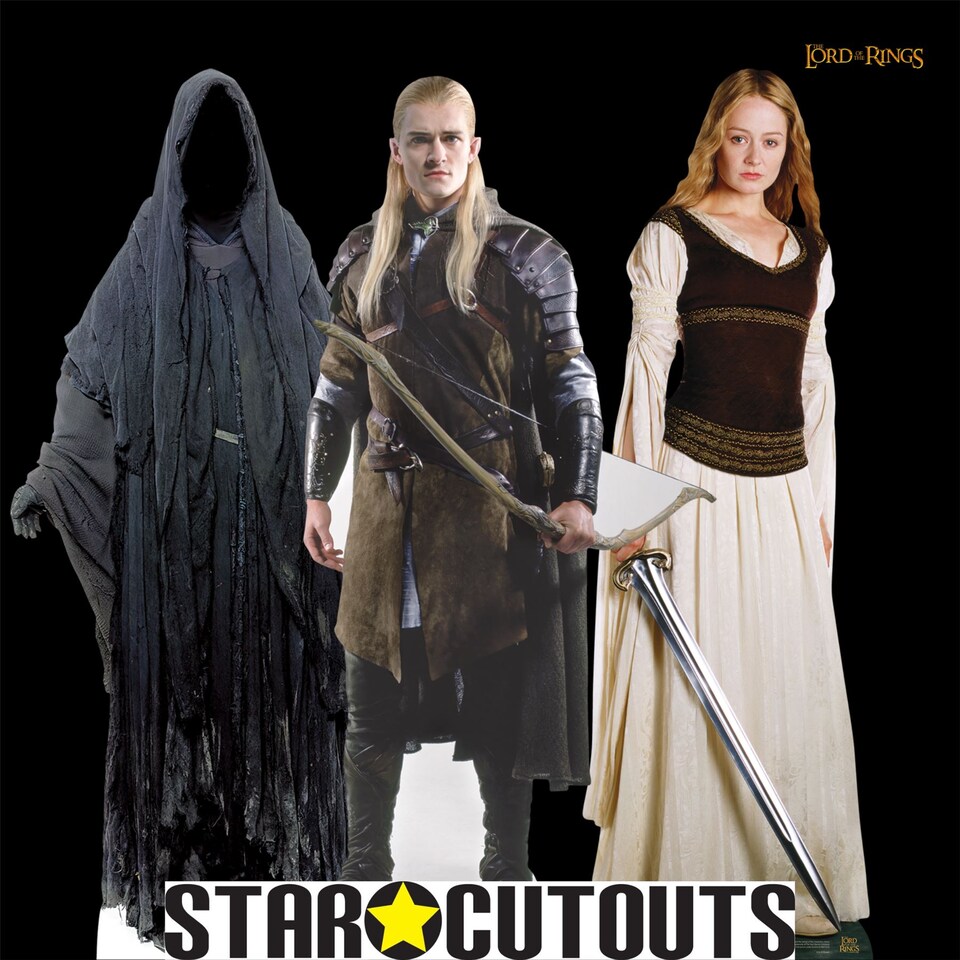 image 1 of Merry and Pippin Double Lord of the Rings Lifesize Cardboard Cutout 133cm