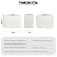 image 6 of Travel Makeup Vanity Case Lightweight Strap-on Toiletries Organiser