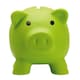 image 2 of MidOcean Softco Piggy Bank - Lime - One Size