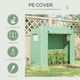 image 8 of Outsunny 200x76x168cm Walk-in Garden Greenhouse Plant Warm House