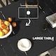 image 4 of Outsunny 7 Pieces Patio Dining Set with Umbrella Hole, for Poolside