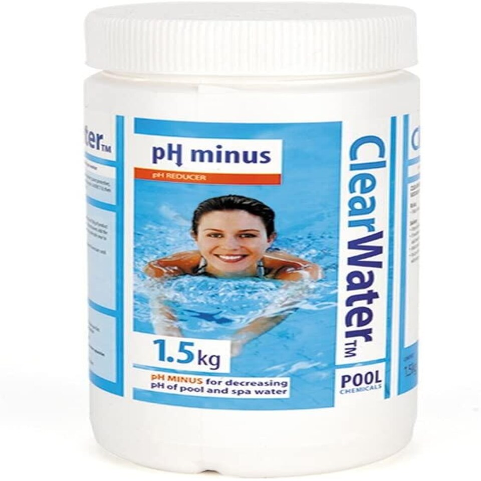image 1 of Clearwater 1.5kg CH0008 PH Minus Decreaser for Swimming Pool and Spa Treatment