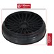image 2 of SPARES2GO Carbon Filters for Neff D66B21N0GB D69B21N0GB Cooker Hood 00743169 Z5138X1