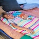 image 1 of Mountain Warehouse Kids Sleeping Bag 2 Season Camping Childrens Girls Boys Multi