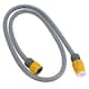 image 1 of Hozelock Standard Hose Pipe Reel Cart Connector Set 1.5m Garden Yard Watering Grey