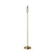image 1 of ValueLights Memphis Twist Antique Brass Floor Lamp Base Only | Gold