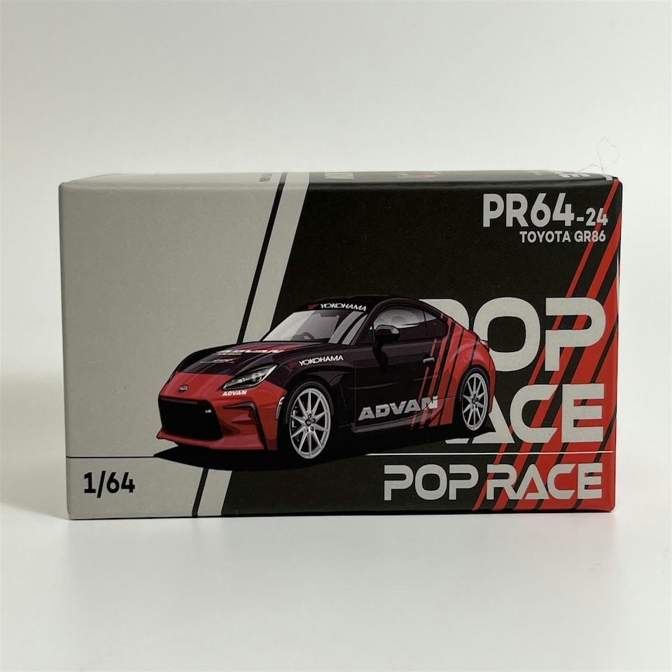 image 1 of Toyota GR86 Advan 1:64 Scale Pop Race PR640024