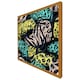 image 1 of Animal & tropical print (Picture Frame) Brown | Oak | XS