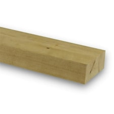 PACK OF 15 (Total 15 Units) - 75mm x 150mm (6" x 3") Sawn Redwood Timber - 1.8m Length