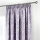 image 2 of D & D Jasmine Pencil Pleat Curtains Lavender