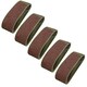 image 1 of 75mm x 533mm 60 Grit Medium Abrasive Sanding Belt Sander Discs 25 Pack