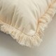 image 3 of BHS Wish You A Merry Christmas Cushion, Cream