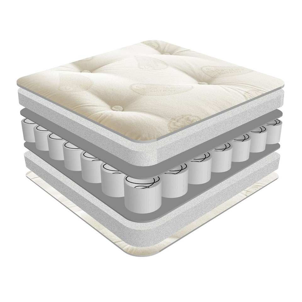 image 1 of 4ft Small Double Pocket Sprung Mattress - (120cm)