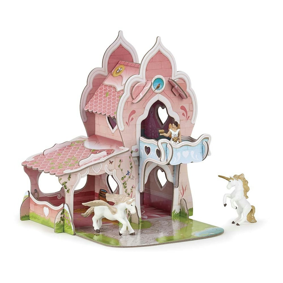 image 1 of PAPO Mini Papo Mini Princess Castle Mini Toy Playset